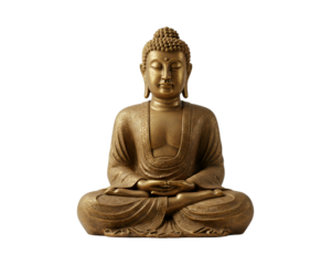 Golden Buddha statue