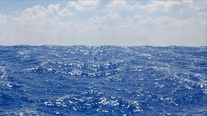 Mar o oceano con oleaje (NO IA) 