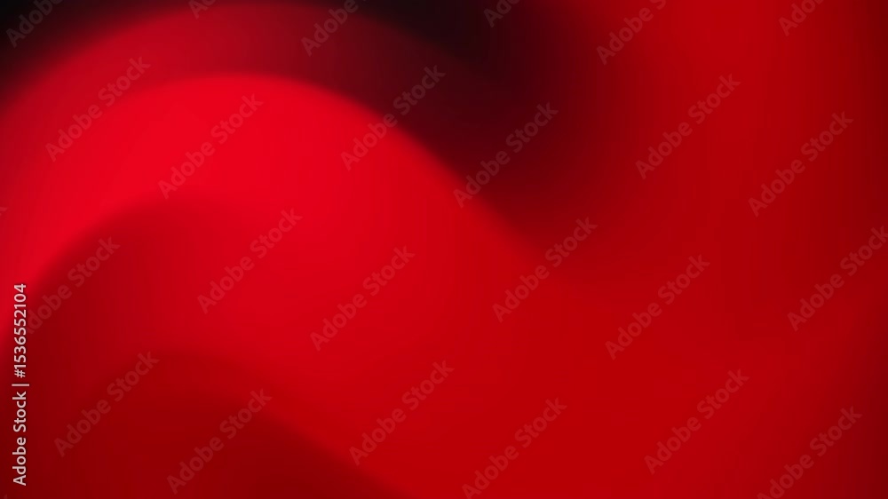 Leinwandbilder abstract red gradient background with dark wave motion in video