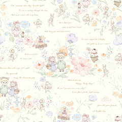 Adorable Floral Pattern Collection for Creative Crafts