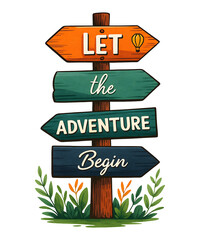 Let the adventure begin