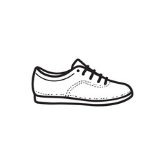 sport shoes isolated on white