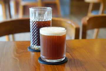 Black Peach Coffee, Indonesia, captured on June 16, 2025. A refreshing blend of bold black coffee...