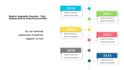 Modern Infographic Elements – Fully Editable SVG for PowerPoint, Web, Illustrator, and most vector-based applications. Ideal for presentations, infographics, and business slide designs.