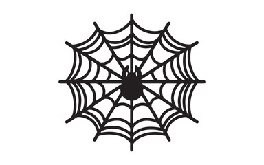 halloween spider web icon