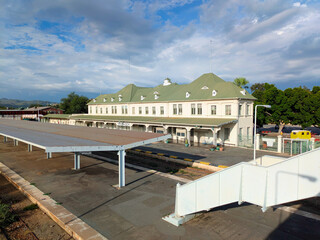 Windhoek railway station building. Namibia