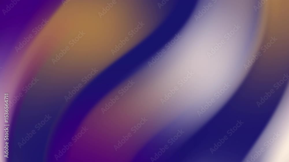 Poster Abstract Gradient Wave Motion Smooth Color Transitions and Dynamic Flow