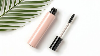 Brow Sculpt Gel on light pink background