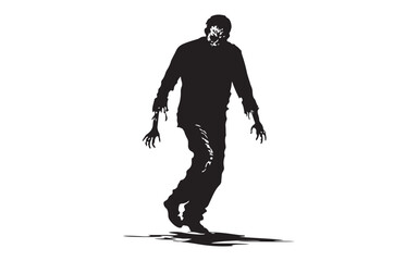Obraz premium halloween silhouette of a woman