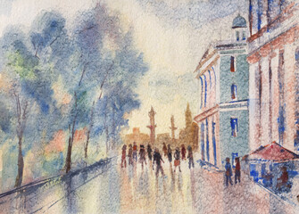 White night in Petersburg