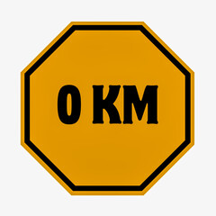 stop road sign