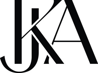 Vector KJA, KAJ logo
