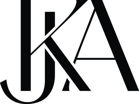 Vector KJA, KAJ logo