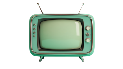 Retro television vintage tv old television set antique tv nostalgic television classic tv vintage design isolated on transparent background
