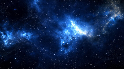 Obraz premium Beautiful a Serene and Mesmerizing Night Sky Filled with Countless Twinkling Stars