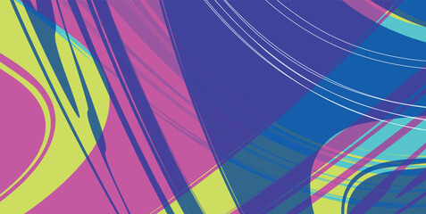 Fototapeta premium Abstract background in bright summer colors. Colorful smooth. Easy editable colored vector illustration.
