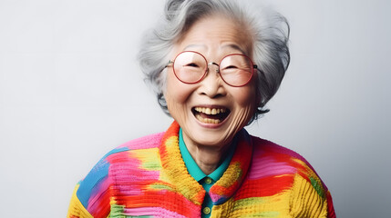 portrait of a senior woman