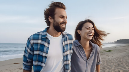 happy young couple