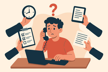 Multitasking overload reduces productivity and causes stress