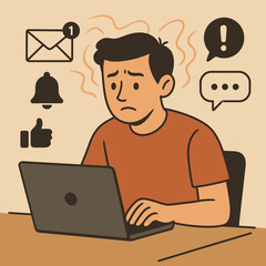 Multitasking overload reduces productivity and causes stress