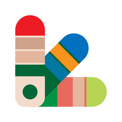 Color Palette Vector Icon