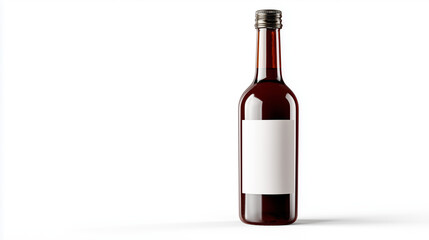 Obraz premium Exclusive bottle label mockup with elegant presentation