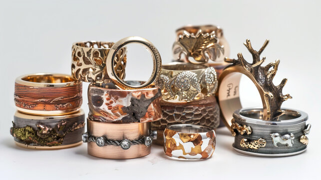 Artisanal Rings Handcrafted with Care and Attention on white background.PNG