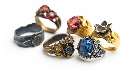 Artisanal Rings Handcrafted with Care and Attention on white background.PNG