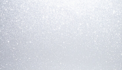 Obraz premium Frosted Glass with Silver Glitter Sparkle