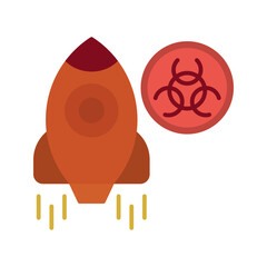 Chemical Weapon Vector Icon