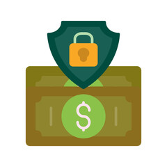 Money Protection Vector Icon