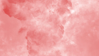 Coral Pink Watercolor Background for Soft and Romantic Designs