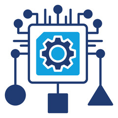 Classification Flat Blue Icon