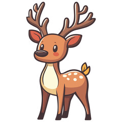 Fototapeta premium reindeer, animal, vector, transparent background, creature, rangifer tarandus, deer, mammal, antler, wildlife, nature, antlers, caribou, cute, forest, christmas, zoo