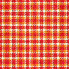 Vibrant plaid pattern with a warm, rustic feel. Ideal for backgrounds, textiles, or adding a touch of cozy charm to any project. Classic, versatile design.