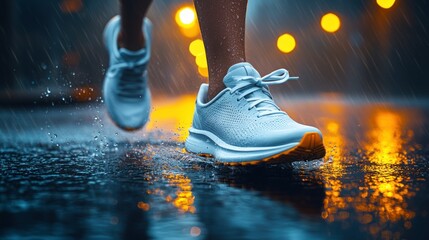 Running in the rain (3)