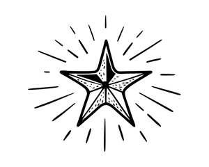 Obraz premium Shine Sparkle Icon Vector Star Blink for Logo Design and Graphic Elements