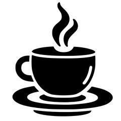 cup of coffee with steam