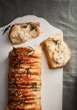 braided cheese bread