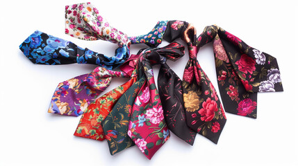 Ascot Ties with Delicate Floral Motifs on white background.PNG