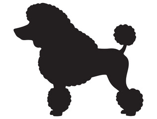 POODLE DOG SILHOUETTE