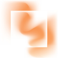 Orange Abstract Gradient Square Composition