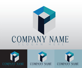 A modern and impactful logo idea for corporate businesses.