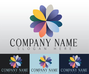 A corporate logo concept that blends creativity with a strong visual presence.
