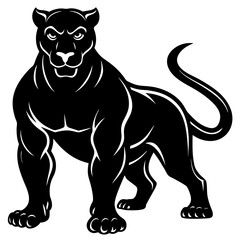 black panther cartoon
