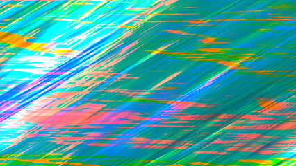 Abstract Colorful Diagonal Brush Strokes Background