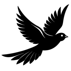 pigeon silhouette vector