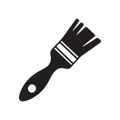 Paint Brush Icon Versatile Tool for Artistic Expression and DIY Projects