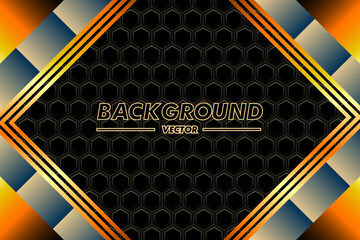 Abstract Geometric Honeycomb Texture Background