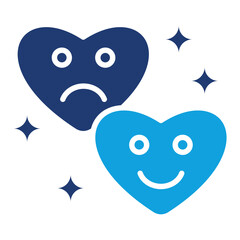 Behavior Flat Blue Icon